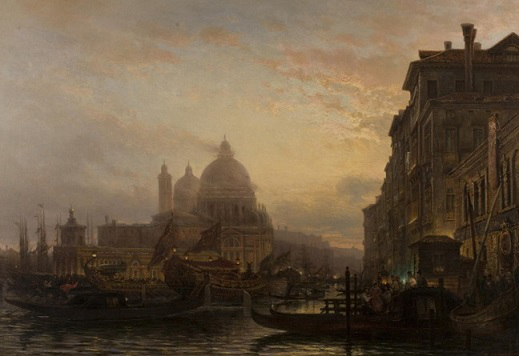 Bogolyubov's painting "Venice at night", 1881 | Hobby Keeper Articles