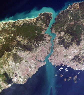 Bosphorus. Satellite image| Hobby Keeper Articles