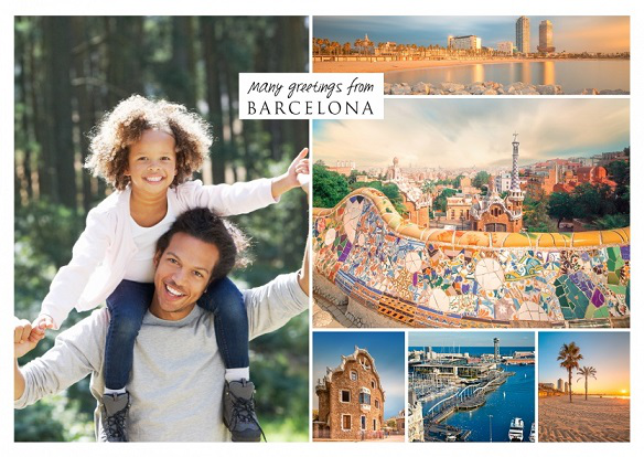 Postcard with views of Barcelona | Hobby Keeper Articles