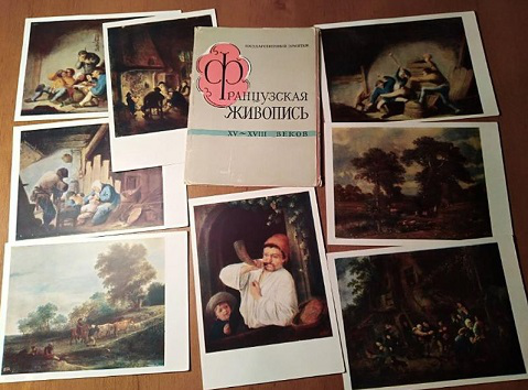 Postcards reproductions of paintings | Hobby Keeper Articles