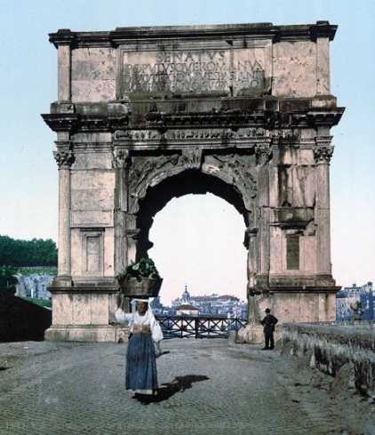 Titus ' arc de Triomphe postcard | Hobby Keeper Articles