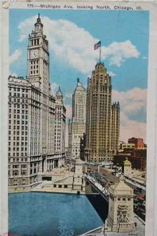 Postcard "Michigan Avenue Chicago" | Hobby Keeper Articles