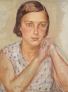 Petrov-Vodkin "Portrait of a Daughter", 1935 | Hobby Keeper Articles