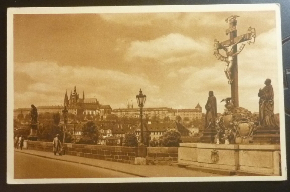 Postcard with the image of Prague | Hobby Keeper Articles