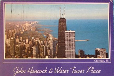 Postcard "John Hancock & Water Tower Place", Chicago | Hobby Keeper Articles