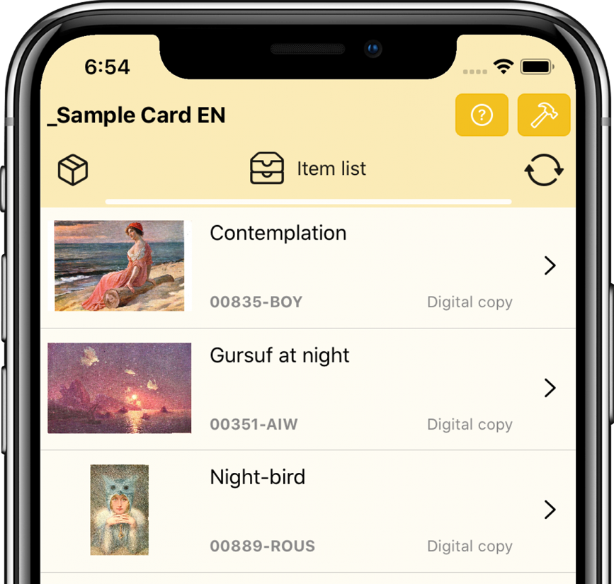 MY POSTCARDS iOS APP. Download program