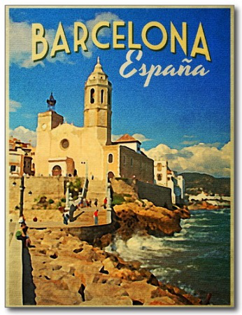 Post Card "Of Barcelona. Spain." | Hobby Keeper Articles
